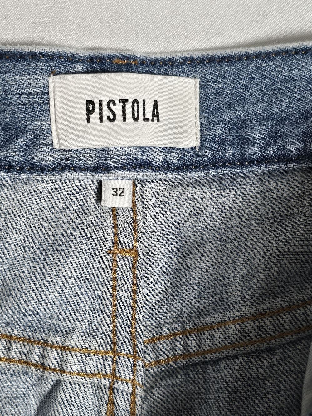 NWT Pistola Ruby Light Blue High Rise Palazzo Wide-Leg Jeans, 32 - Picture 4 of 10